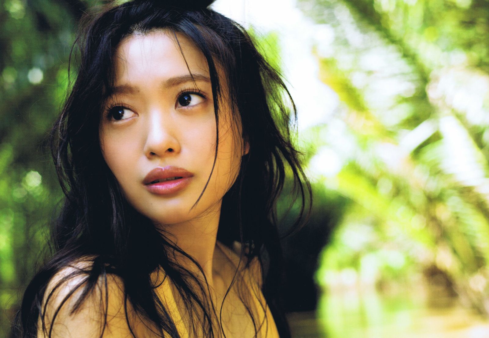 Fantastic vixen Kitahara Rie bares her gorgeous body in This Is My First  in All Gravure set This Is My First