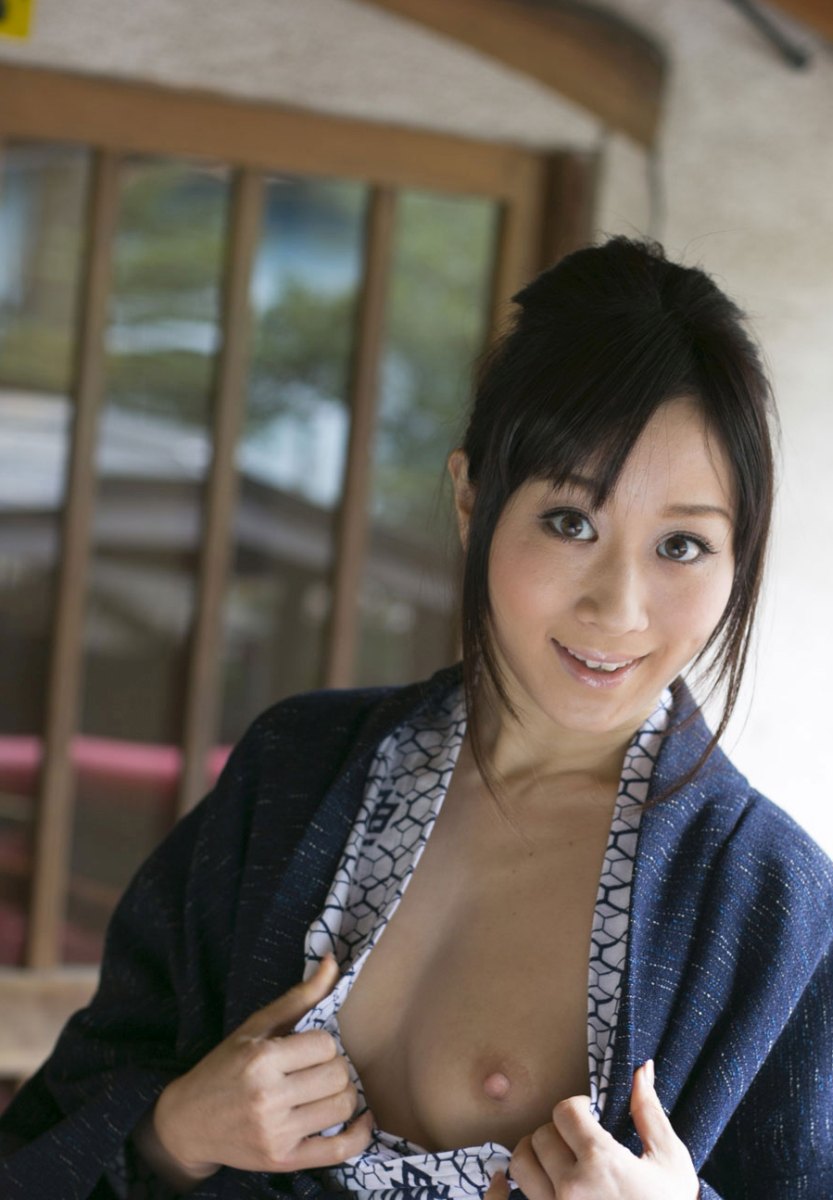 Adorable and playful All Gravure Model Yuu Kawakami erotically poses in River Beauty  in All Gravure set River Beauty