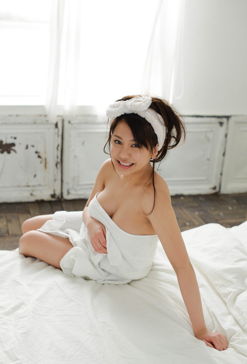 Adorable and playful babe Mei Matsumoto nude in Antique Alabaster  in All Gravure set Antique Alabaster