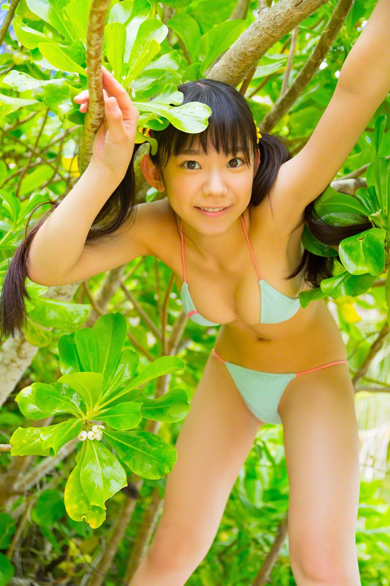 Tempting vixen Marina Nagasawa posing in Tiny Blush  in All Gravure set Tiny Blush