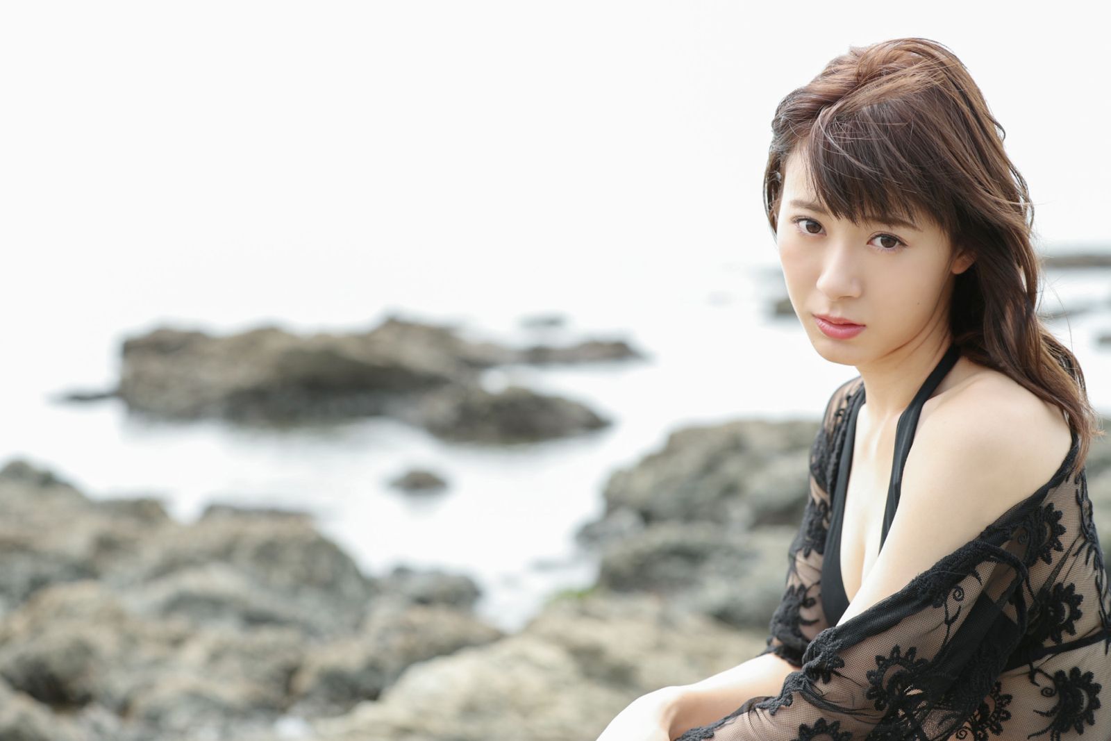 Sweet and charming all gravure model Erina Ikuta seductive in Sullen Heart 1  in All Gravure set Sullen Heart 1