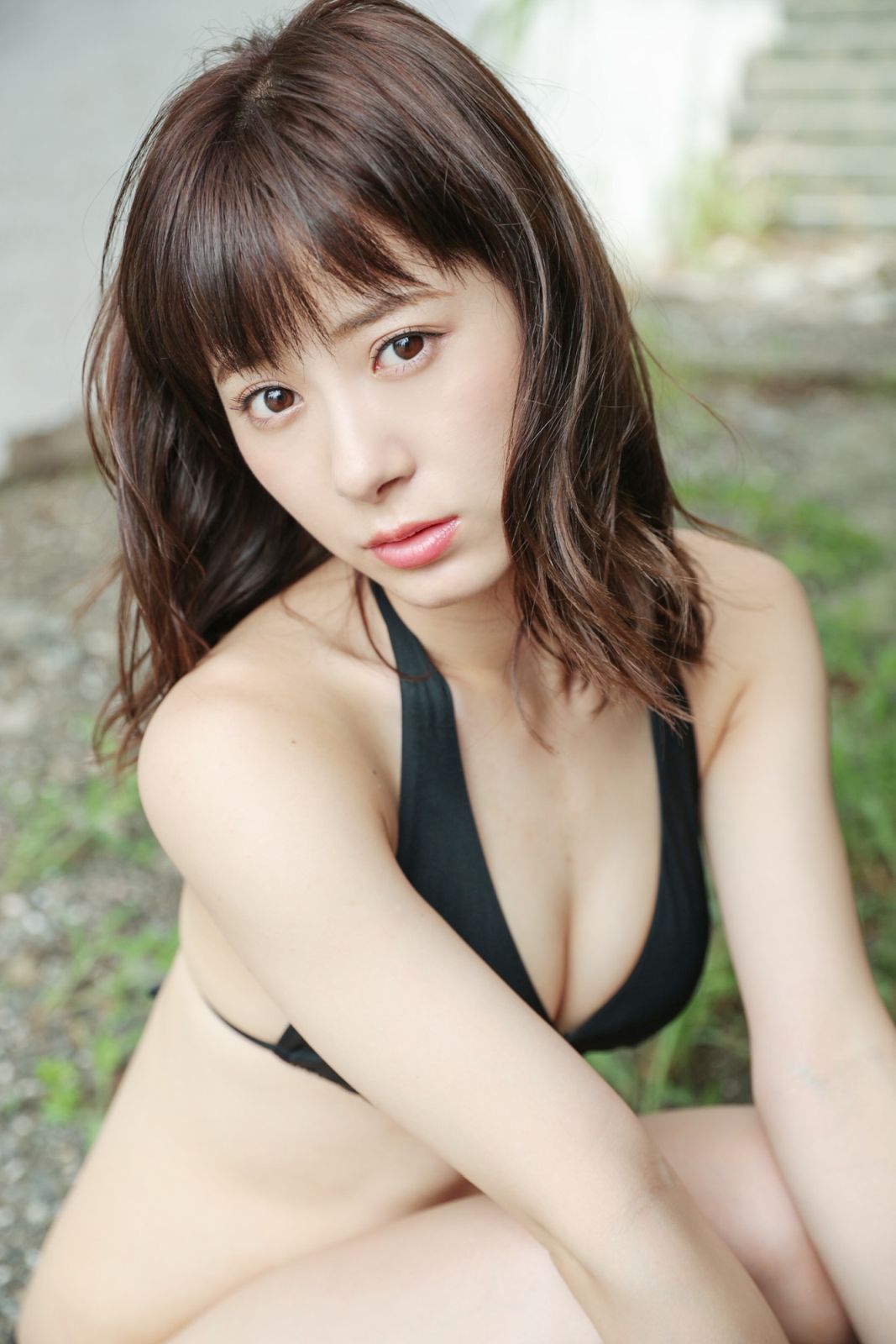 Sweet and charming all gravure model Erina Ikuta seductive in Sullen Heart 1  in All Gravure set Sullen Heart 1