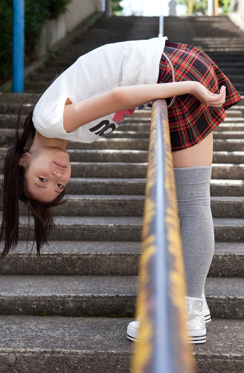 Sexy yet charming damsel Fuuka Nishihama posing in If You Love Me 1  in All Gravure set If You Love Me 1