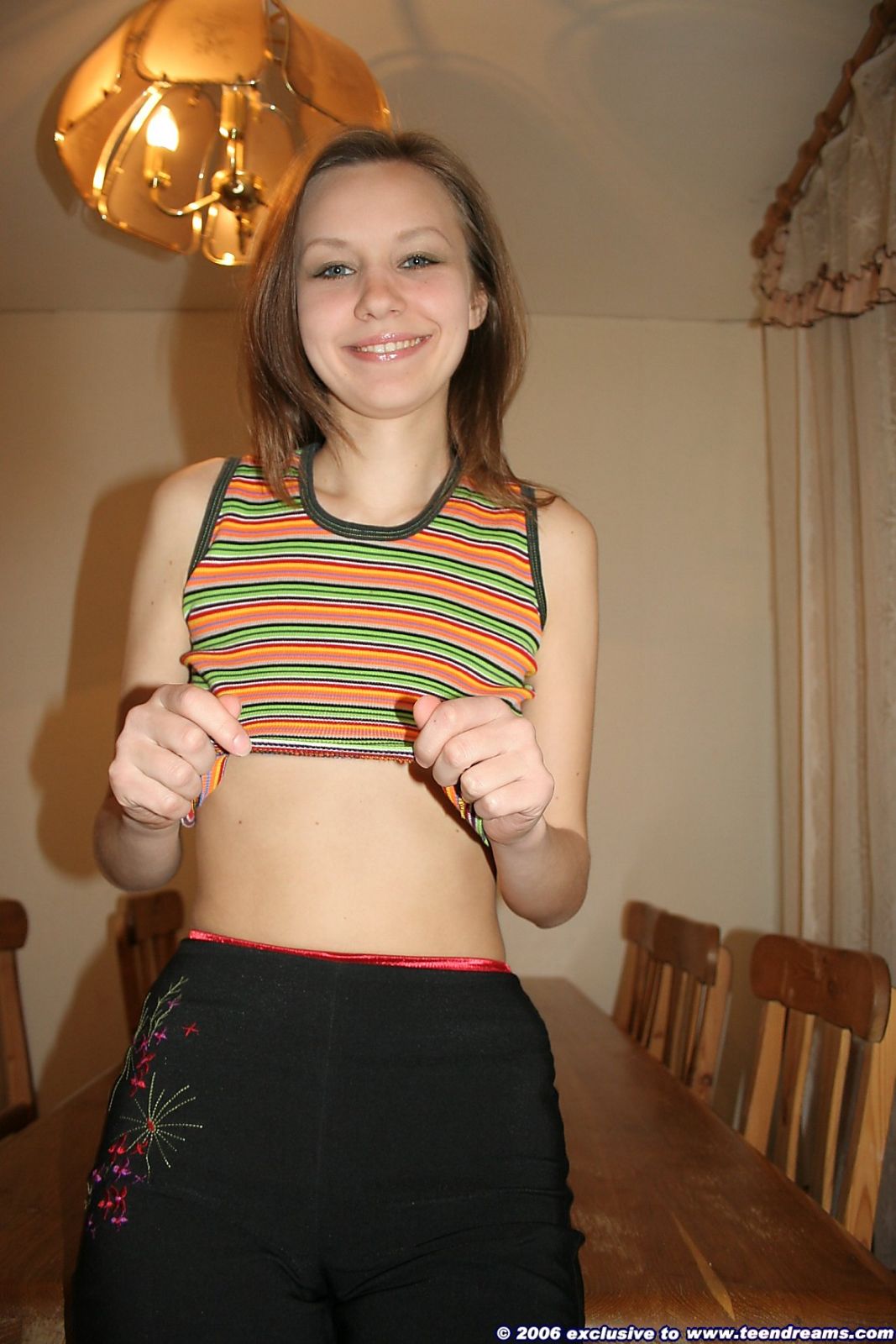 Cute teen Monika photgraphs her own sweet body