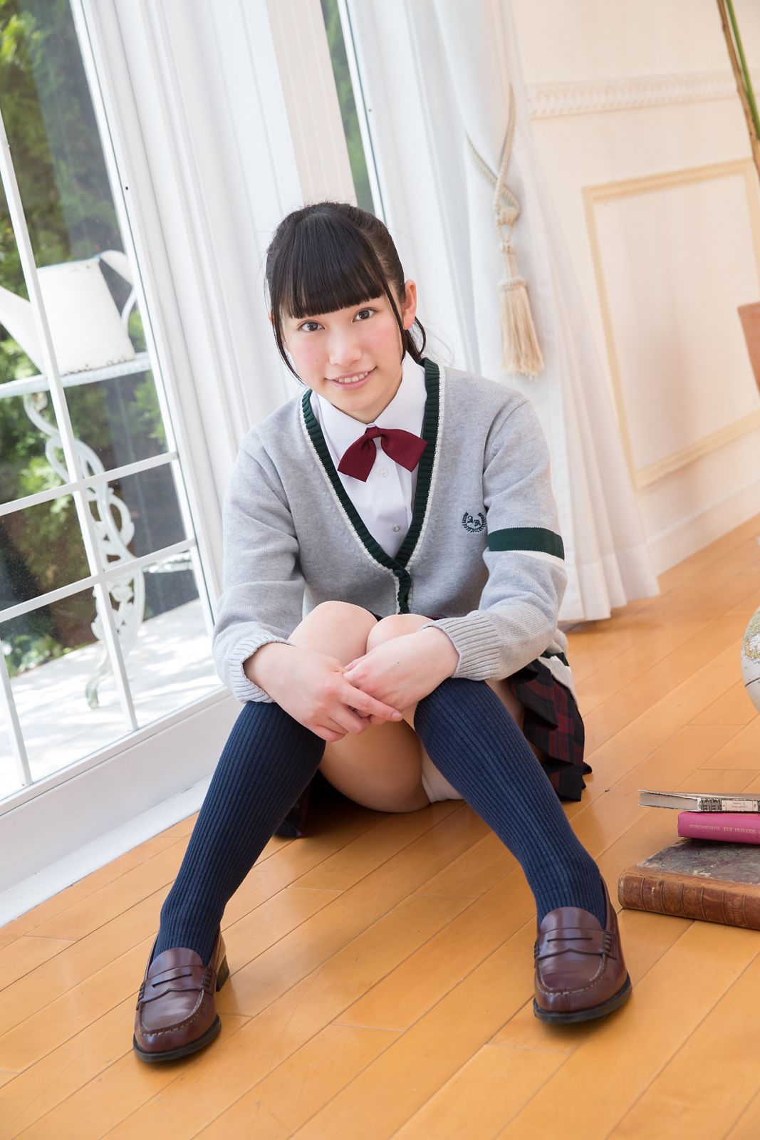 Daring and youthful all gravure beauty Ayana Haduki enchanting in Student Affairs  in All Gravure set Student Affairs