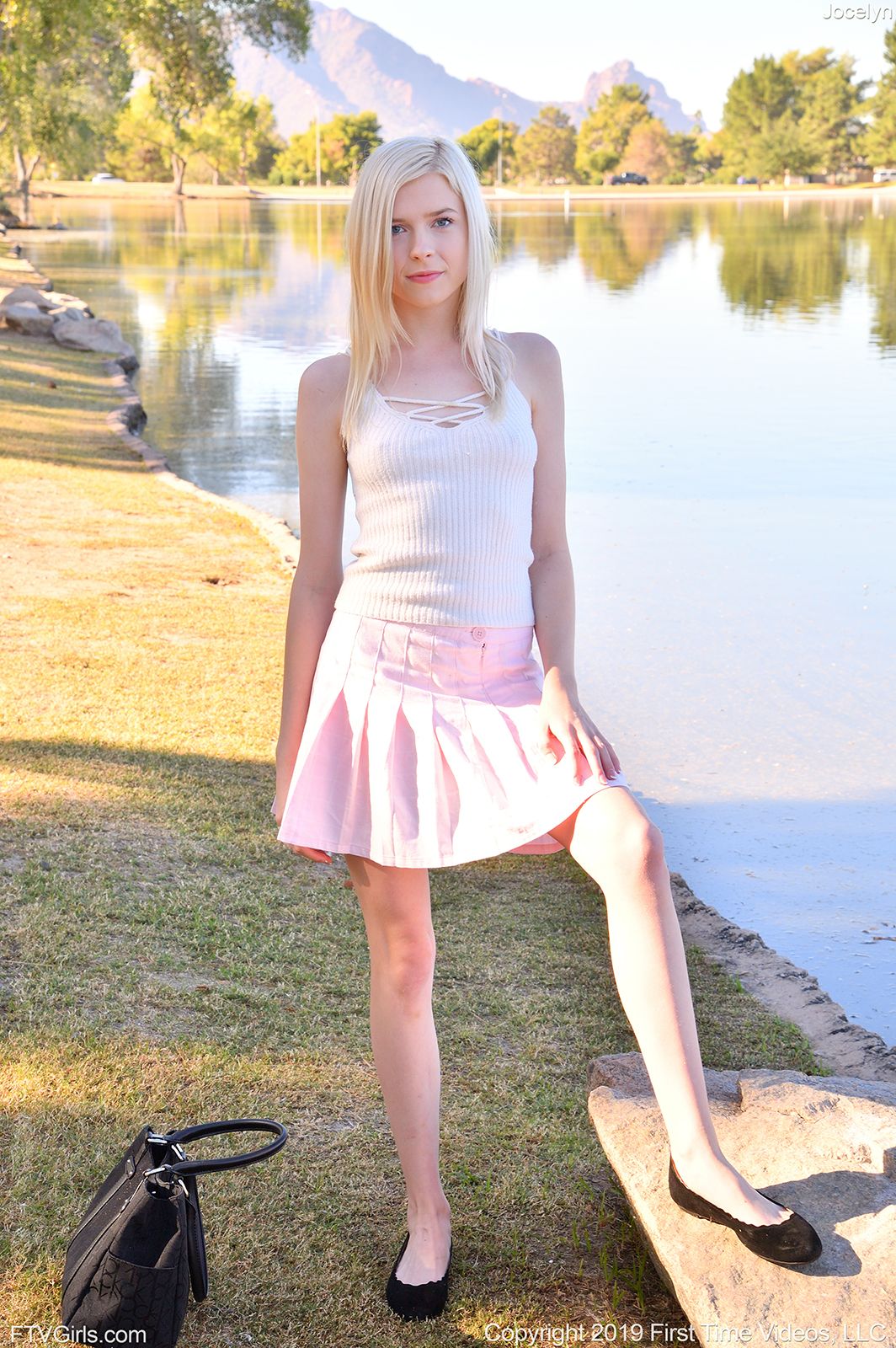 All natural ftv girl Jocelyn seductive in She is Pretty In Pink  in Ftv Girls set She is Pretty In Pink