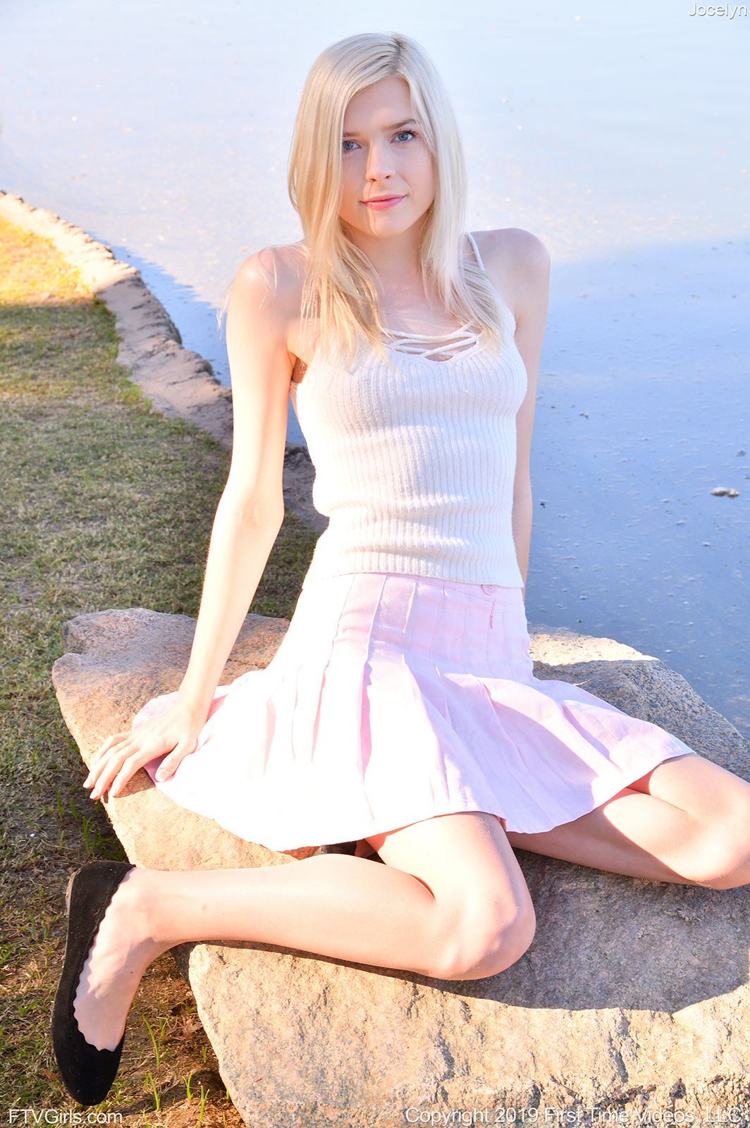 All natural ftv girl Jocelyn seductive in She is Pretty In Pink  in Ftv Girls set She is Pretty In Pink