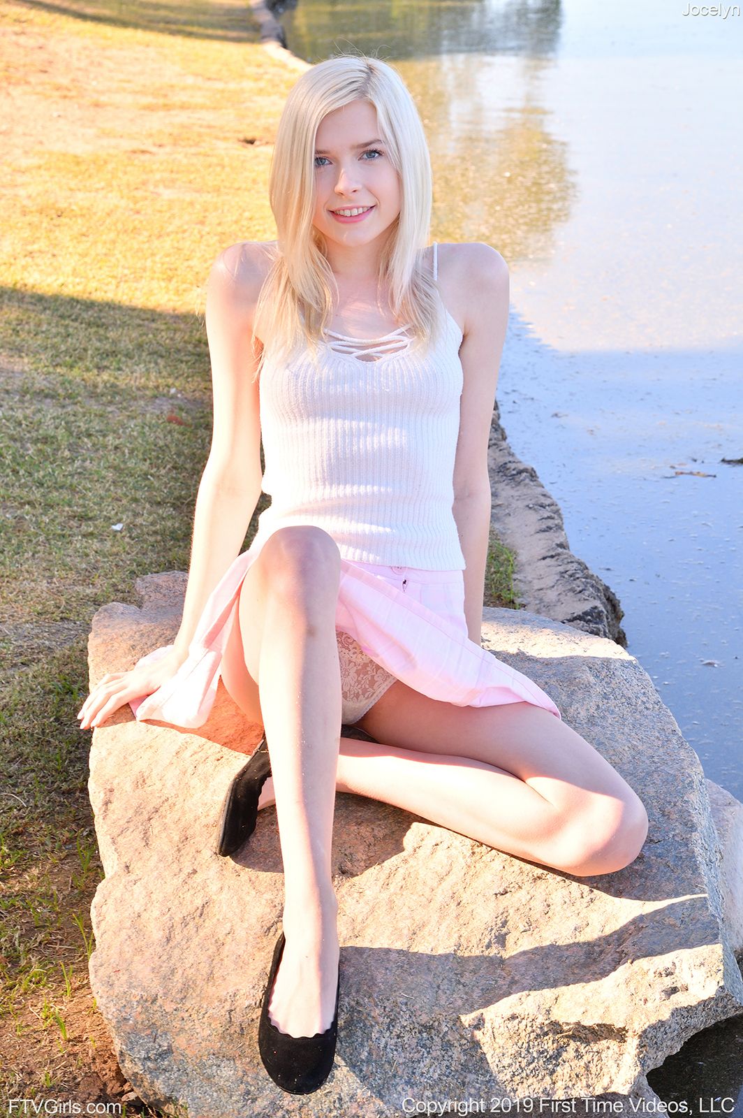 All natural ftv girl Jocelyn seductive in She is Pretty In Pink  in Ftv Girls set She is Pretty In Pink