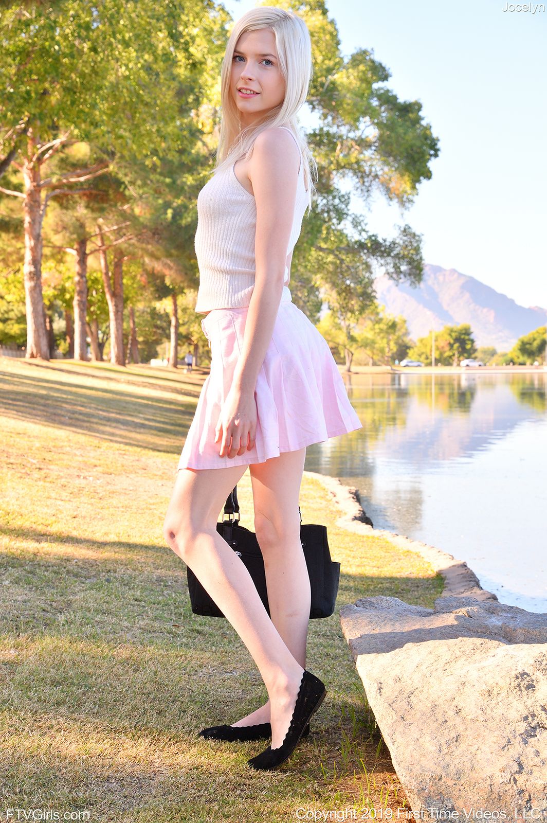 All natural ftv girl Jocelyn seductive in She is Pretty In Pink  in Ftv Girls set She is Pretty In Pink