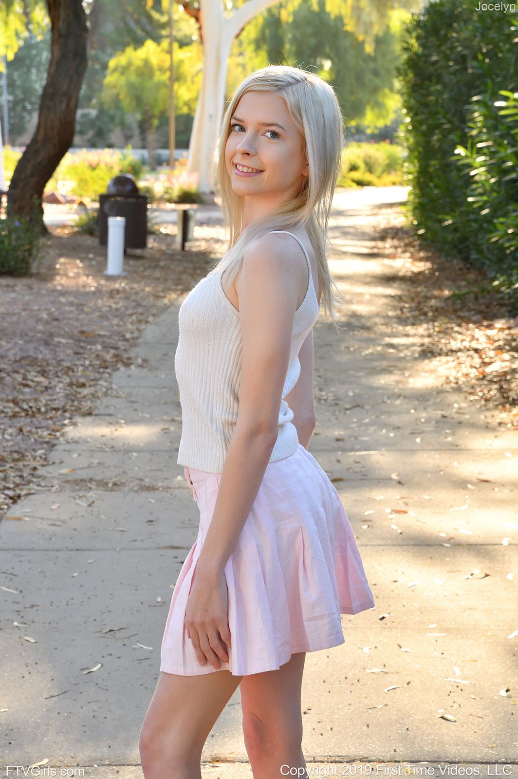 All natural ftv girl Jocelyn seductive in She is Pretty In Pink  in Ftv Girls set She is Pretty In Pink