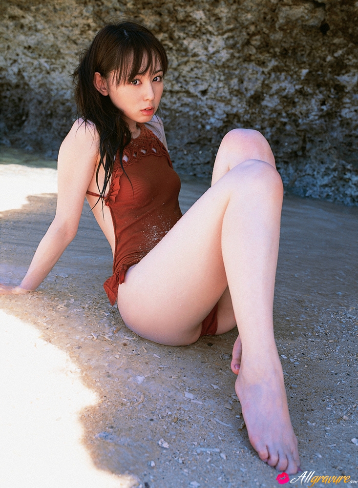 Amazing damsel Rina Akiyama gets nude and nasty in Deeply  in All Gravure set Deeply