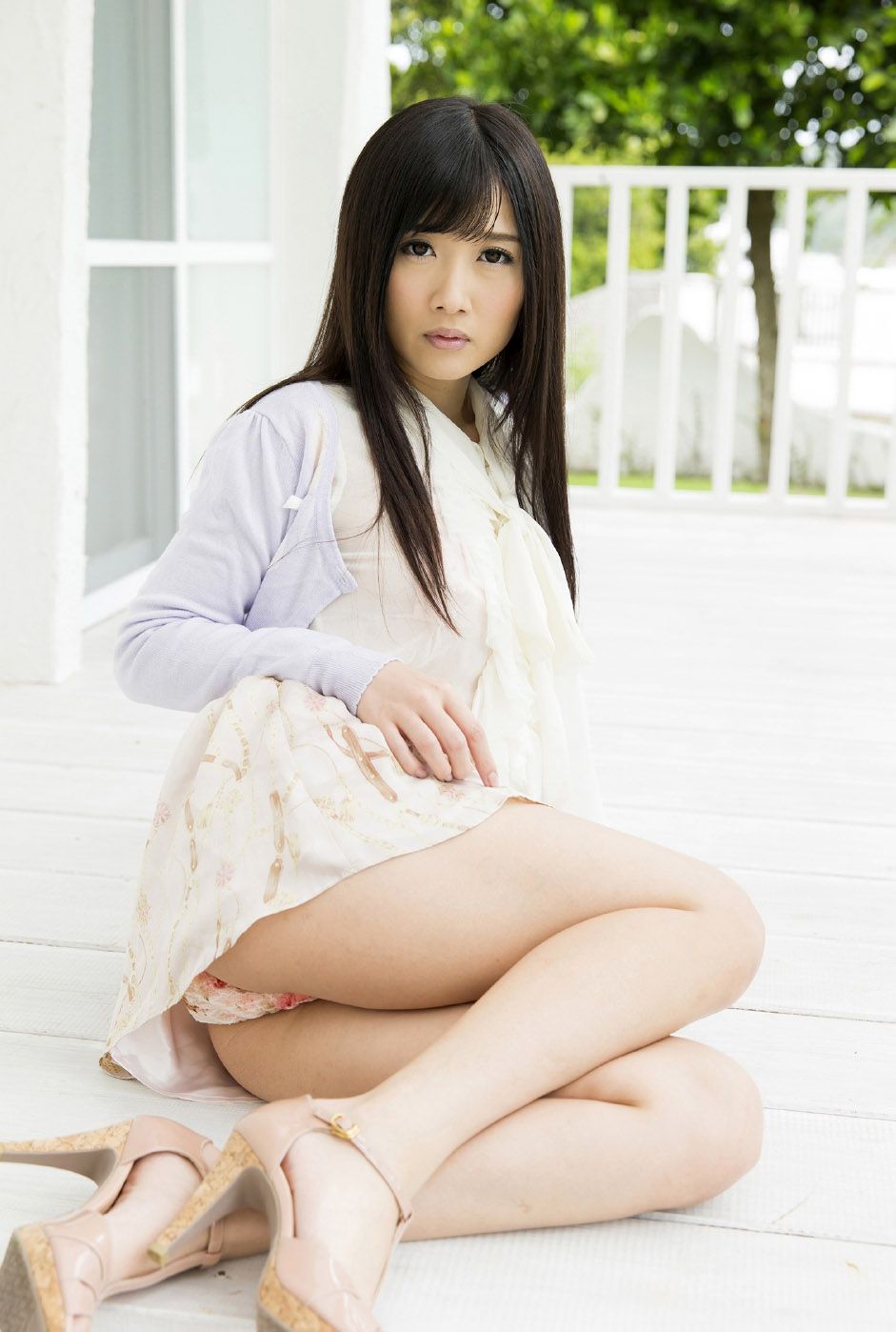 Sweet and charming babe Hibiki Ohtsuki gets nude and nasty in Summer House Love  in All Gravure set Summer House Love