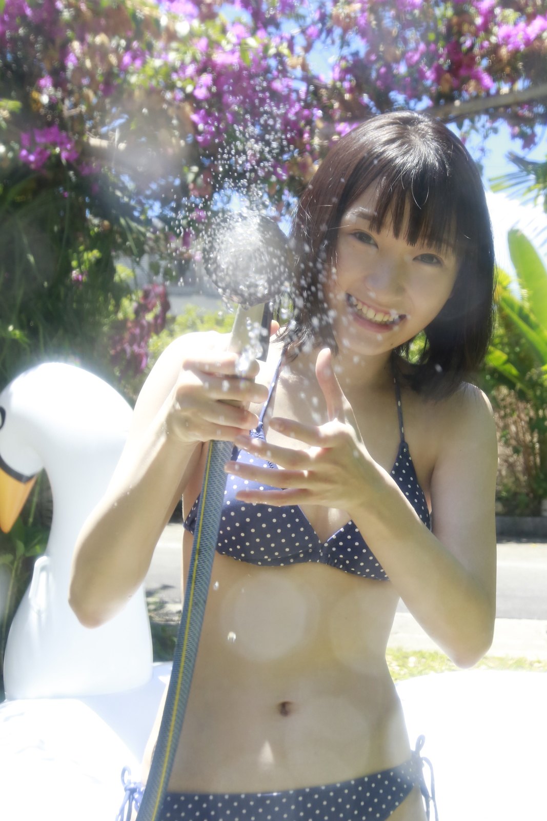 Perfectly Shaped vixen Karin Miyamoto shows her attractive young body in Summer Retreat  in All Gravure set Summer Retreat