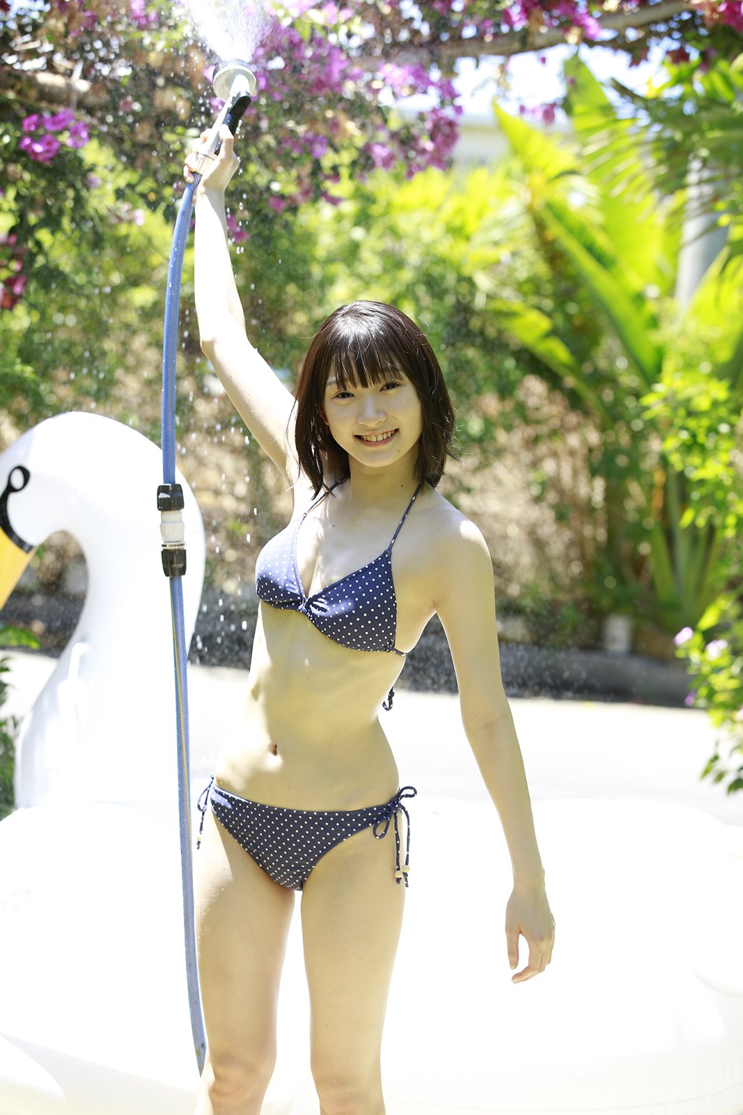 Perfectly Shaped vixen Karin Miyamoto shows her attractive young body in Summer Retreat  in All Gravure set Summer Retreat