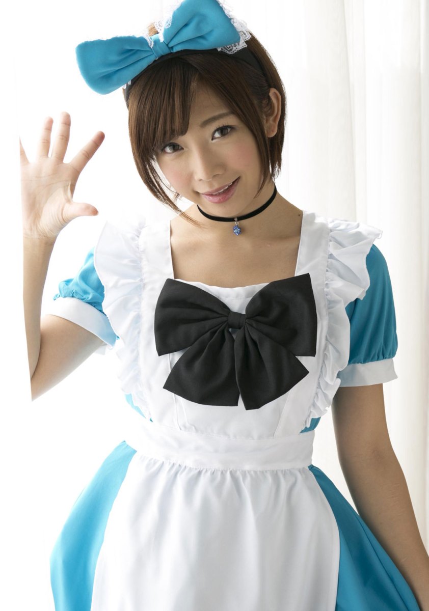 Sakura Mana in Maid For Heart from All Gravure